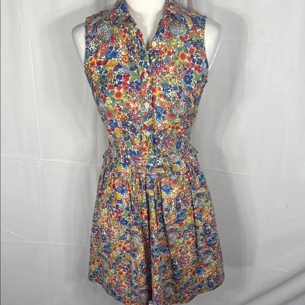 J.Crew Liberty Fabric Floral Dress (Size 00):